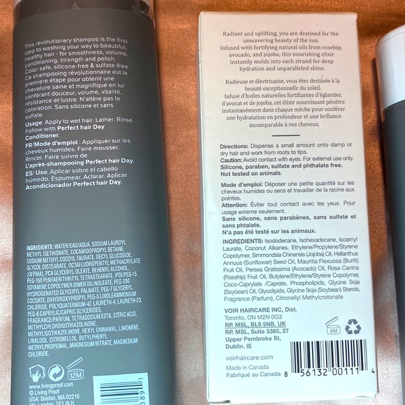 4/$140 Living Proof - Perfect Hair Day Shampoo + Conditioner+Vor Luxury Hair oil - Picture 2 of 6